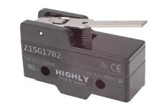 Z15G1702 HIGHLY LIMIT SWITCH PEQUEÑO PALANCA MEDIANA 1NC+1NO