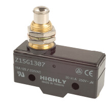 Z15G1307 HIGHLY LIMIT SWITCH PEQUEÑO PIVOTE ANCHO LARGO 1NC+1NO