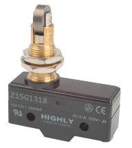 Z15G1318 HIGHLY LIMIT SWITCH PEQUEÑO PIVOTE CON RODILLO 1NC+1NO