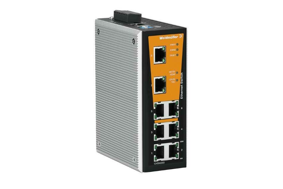 1240940000 WEIDMULLER SWITCH GESTIONABLE   IE-SW-VL08MT-8TX