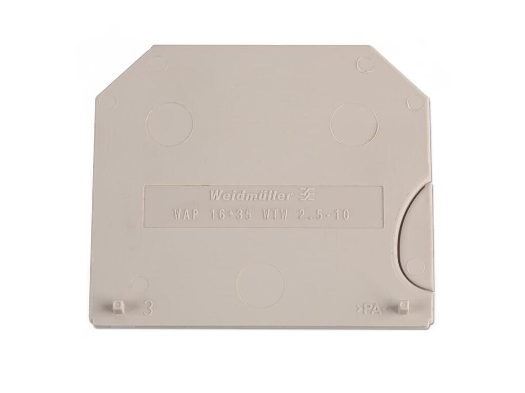 1050100000 WEIDMULLER TAPA FINAL/SEPARADOR     WAP16+35WTW2.5-10