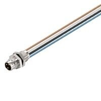 1078720000 WEIDMULLER CONECTOR MACHO RECTO C/CABLE   SAIE-M8S-4-0.5U-FP-M8