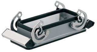 1212400000 WEIDMULLER BASE ABIERTA C/2 GANCHOS  HDC24BABU