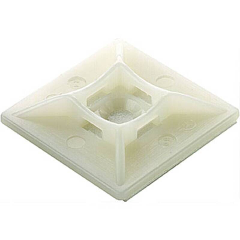 1289400000 WEIDMULLER TAQUETE SUJETADOR ADHES CBH327X27 COLORNATURAL