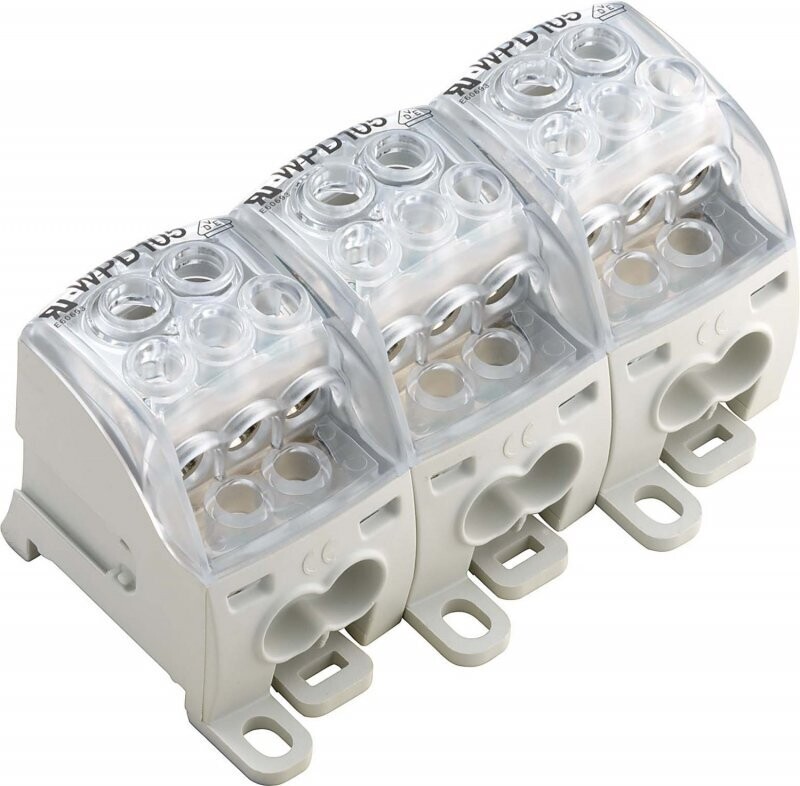 1562190000 WEIDMULLER BLOQUE DE DISTRIBUCION WPD 305 3X35/6X25+9X16 3XGY
