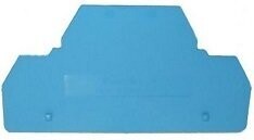 1748800000 WEIDMULLER TAPA FINAL AZUL   ZAP/TW ZDK2.5 BL