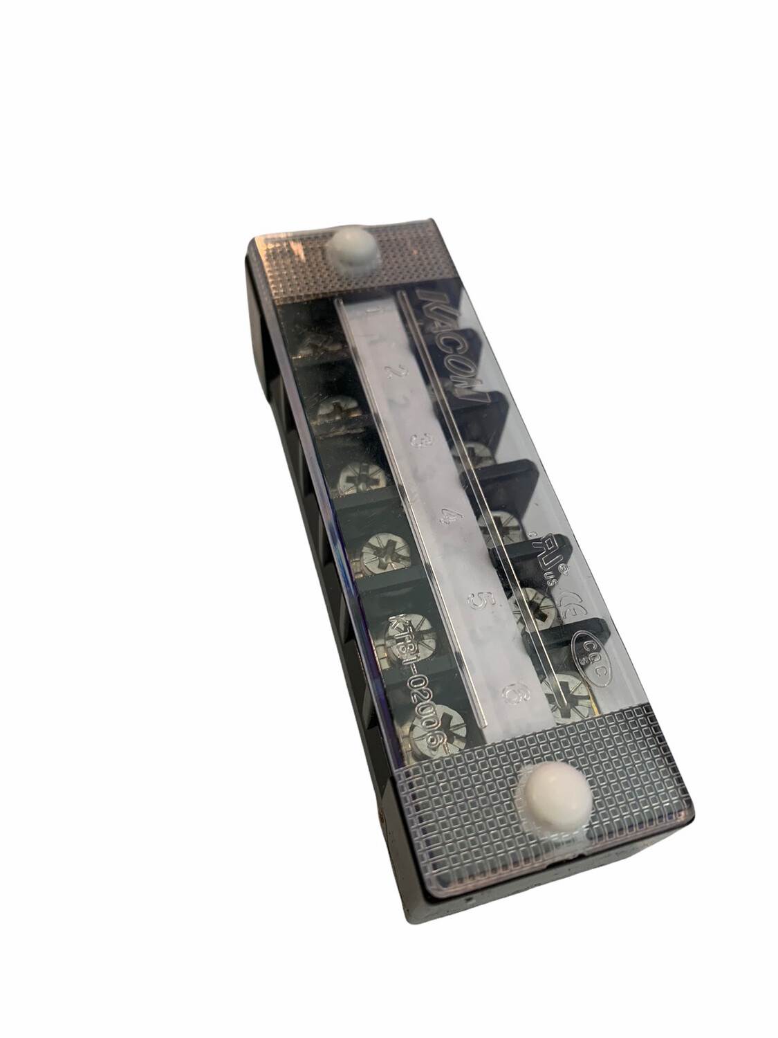 KTB102006 KACON TABLILLA DE CONEXCION DE 20 AMP 600 V 6 POLOS