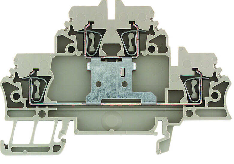 1689990000 WEIDMULLER CLEMA DOBLE PISO ZDK2.5V