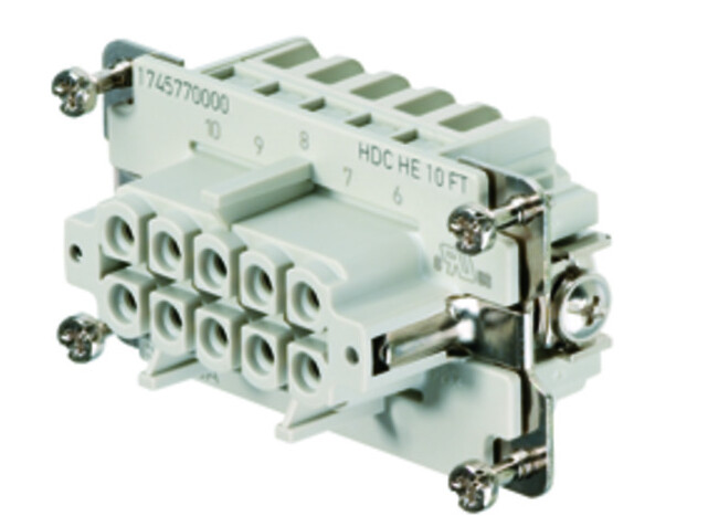 1745770000 WEIDMULLER CONECTOR HEMBRA HDC HE 10 FT