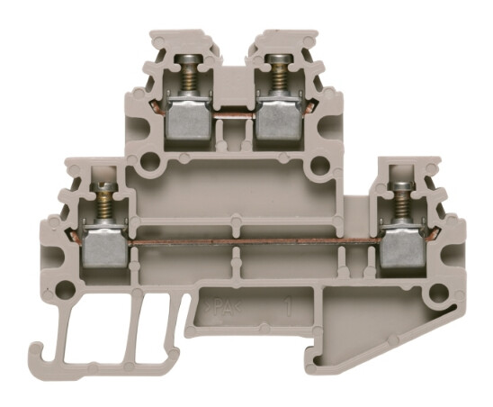 1753290000 WEIDMULLER CLEMA DE PASO DOBLE PISO WDK 1.5/R3.5