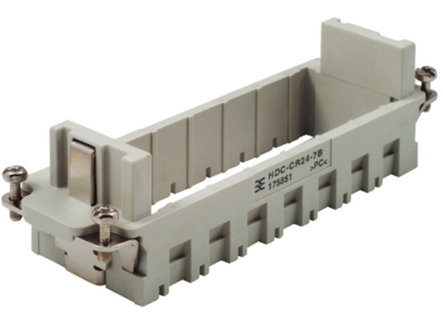 1758510000 WEIDMULLER SOPORTE P/CONECTOR HEMBR CONCE   HDC-CR24-7B GR