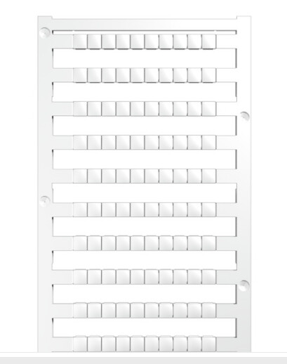 1854490000 WEIDMULLER ETIQUETA P/CLEMA 200 PZA   DEK 5/5 PLUS MC NEUTRAL