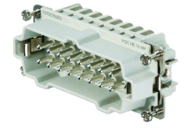 1873570000 WEIDMULLER CONECTOR MACHO 16P PUSH   HDC HE 16 MP