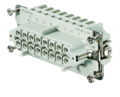 1873560000 WEIDMULLER CONECTOR HEMBRA 16P PUSH   HDC HE 16 FP