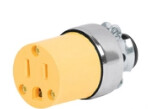 46113 VOLTECH CONTACTO BLINDADO 2 POLOS + TIERRA 120 VAC 15 AMP