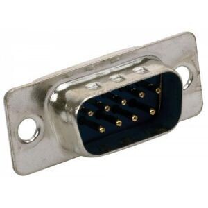 500-009 MKELECTRO CONECTOR DB9 MACHO PARA SOLDAR