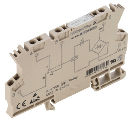 8365980000 WEIDMULLER RELEVADOR   MCZ R 24VDC