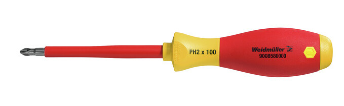 9008580000 WEIDMULLER DESARMADOR CRUZ 100MM C/A SDIKPH2