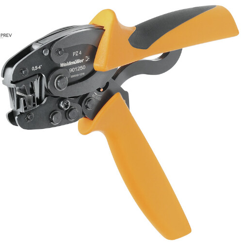 9012500000 WEIDMULLER H. P/PRENSAR TERMINALES   PZ 4  AWG 20...12