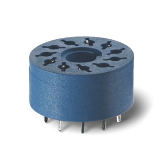 9015 FINDER BASE PARA RELEVADOR 11 PINES UNDECAL PARA SOLDAR CIRCUITO IMPRESO