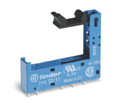 9311 FINDER BASE PARA RELEVADOR TIPO CLEMA PARA CIRCUITO IMPRESO