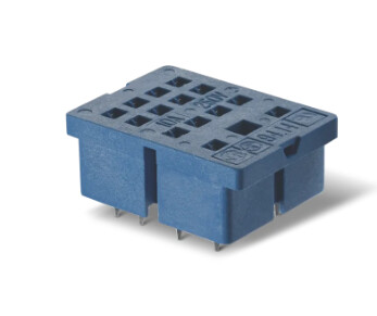 9414SMA FINDER BASE PARA RELEVADOR 14 Y 8 PINES FASTON PARA SOLDAR