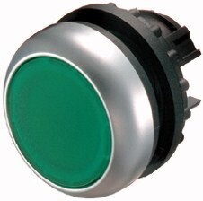 216596 EATON MOELLER BOTON MOMENTANEO RASANTE VERDE 22 MM M22-D-G