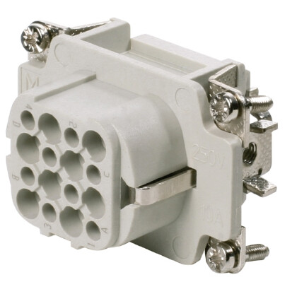 1650720000 WEIDMULLER CONECTOR HEMBRA 16 POLOS HDC HD 16 FC