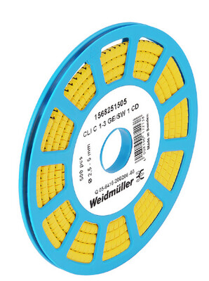1568261527 WEIDMULLER MARCACABLE RL 100PZ 12-2 AWG   CLI C 2-4 GR/SW 8 CD