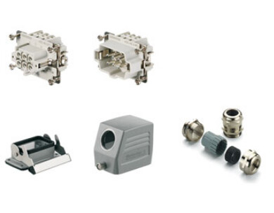 1712460000 WEIDMULLER TOMACORRIENTE 6 POLOS 1 GANCHO HDC-KIT-HE06.100