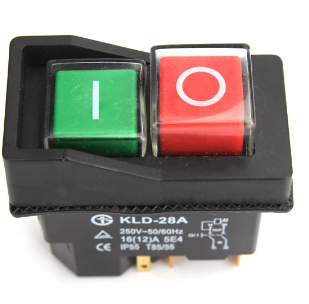 KLD  MK ELECTRO BOTON DE ARRANQUE PARA MAQUINARIA 30 AMP