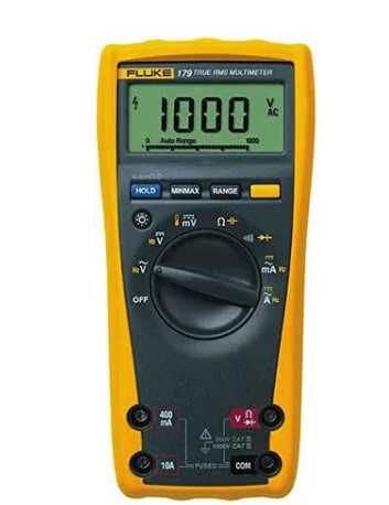 FLUKE179  FLUKE MULTIMETRO DIGITAL ANALOGICO AVANZADO PATALLA RETOILUMINADA Y MEDIDOR DE TEMPERATURA