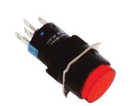 LAY5016AY22TDB120V ANDELI BOTON RETENIDO CIRCULAR 16 MM AZUL 120 V