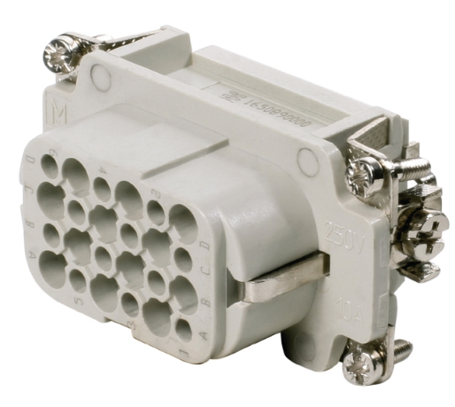 1650890000 WEIDMULLER CONECTOR HEMBRA HDC HD 24 FC