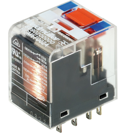 8690200000 WEIDMULLER RELEVADOR FASTON 14 PINES 24VDC RCM570024 24 VDC 4CO