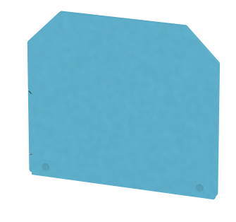 1050180000 WEIDMULLER TAPA FINAL AZUL/SEPARADOR   WAP 16+35 WTW 2.5-10 BL