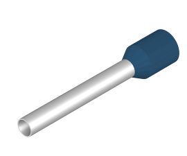 9019180000  WEIDMULLER PUNTA TERMINAL 14AWG 100 PZ H 2.5/24D AZUL
