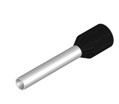 9019140000  WEIDMULLER PUNTA TERMINAL 16AWG (500PZ) H 1.5/18D NEGRO