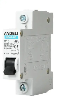 DZ47631PC20A ANDELI INTERRUPTOR TERMOMAGNETICO 1 POLO CURVA C 20 AMP