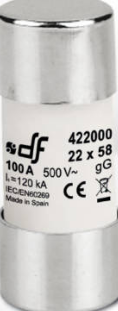 FC22X5840A DF ELECTRIC FUSIBLE 22X58 40 AMP ACCION NORMAL