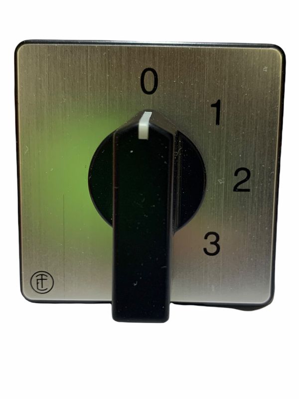 V2NPIIF2BSI ELEKTRA INTERRUPTOR ROTATIVO DE ARRANQUE TRIFASICO 3 VELOCIDADES 3 VELOCIDADES 1-0-2