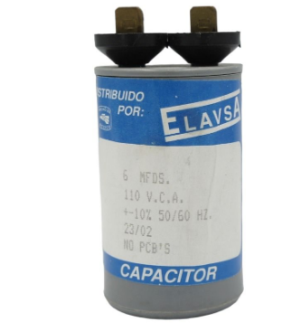 CA6MF/110 ELAVSA CAPACITOR 6 MF 100 V