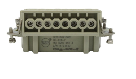 HE016F WAIN CONECTOR RAPIDO 16 POLOS HEMBRA