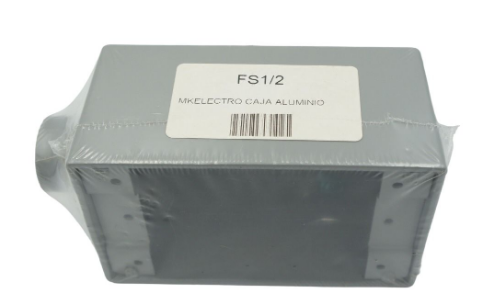 FS1/2 MKELECTRO CAJA ALUMINIO PARA CONTACTO DUPLEX