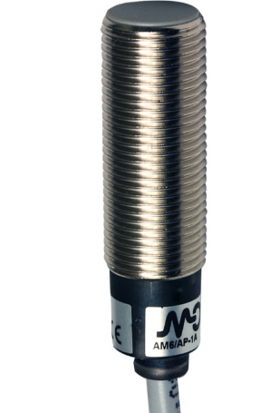 AM6AN1A  MICRO DETECTORS SENSOR INDUCTIVO M12 NPN NORMALMENTE ABIERTO RASANTE CON CABLE