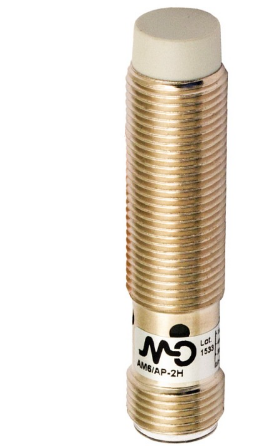 AM6AP2H MICRO DETECTORS SENSOR INDUCTIVO M12 PNP-NO 4MM SENSADO CON CONECTOR M12