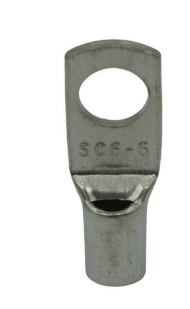 SC66 MK ELECTRO TERMINAL DE CONEXION DESNUDA OJILLO 6 MM 1/4 CAL 10 6MM