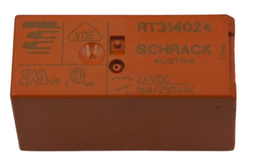 RT314024 SCHRACH RELEVADOR 8 PINES BOBINA 24 VDC