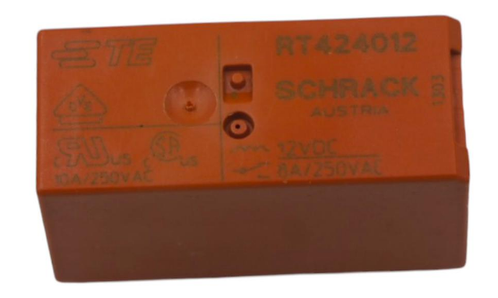 RT424012 SCHARACK RELEVADOR 8 PINES BOBINA 12 VDC