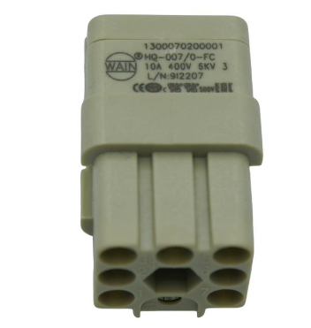 HQ007/0FC WAIN CONECTOR HEMBRA 7 POLOS